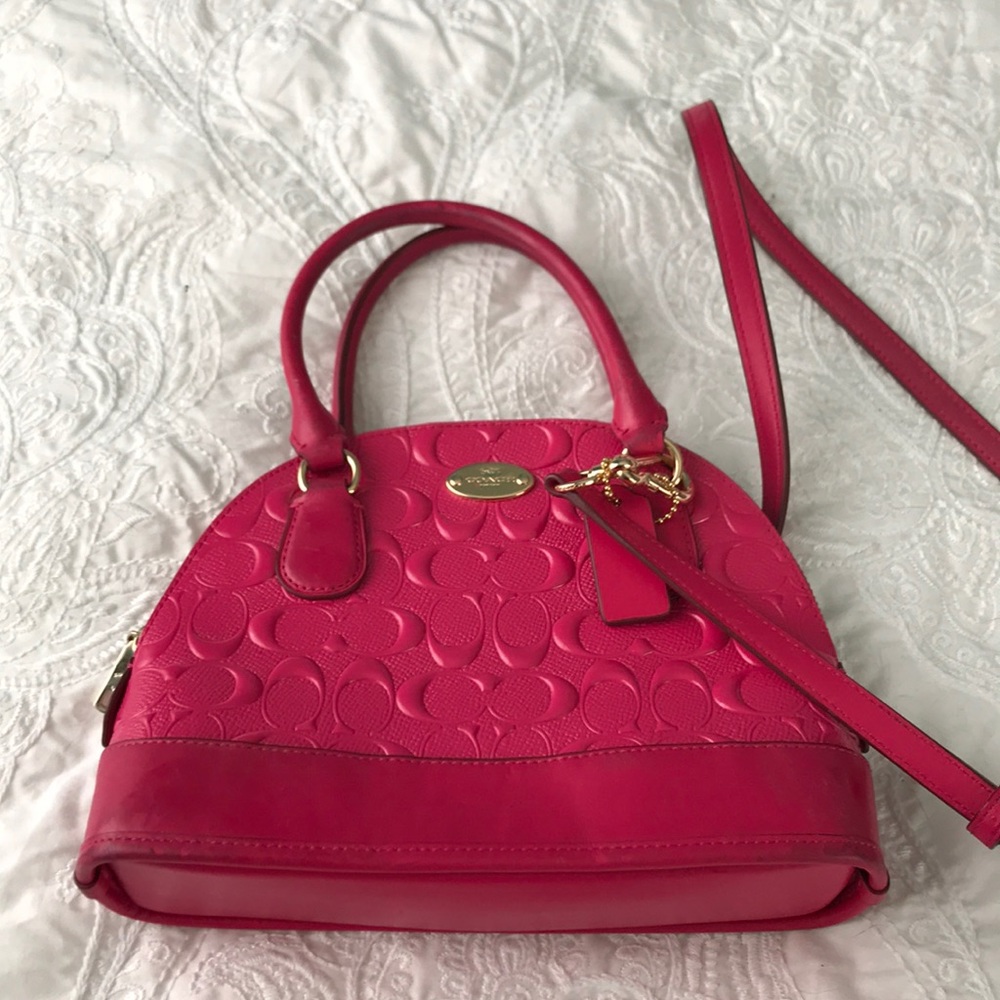 Small patten Coach satchel